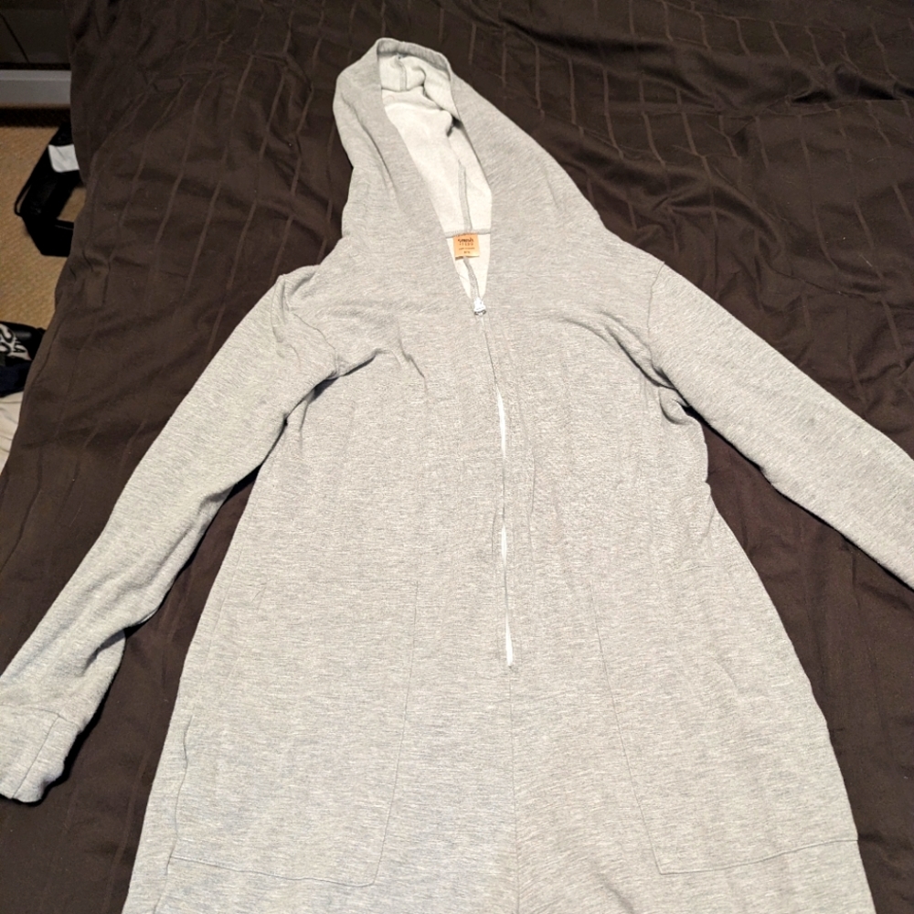 Smash and Tess Jilly Jogger Romper in Grey Size Medium